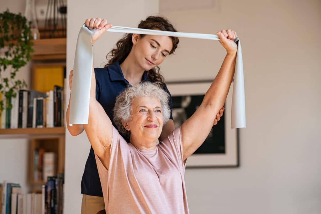 Home care can help seniors exercise safely and stay active.